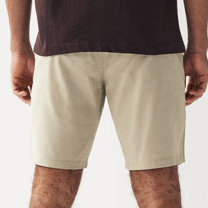 Stone Straight Fit Stretch Chinos Shorts