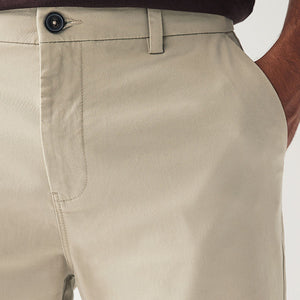 Stone Straight Fit Stretch Chinos Shorts