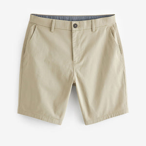 Stone Straight Fit Stretch Chinos Shorts