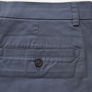 Mid Blue Slim Fit Stretch Chinos Shorts