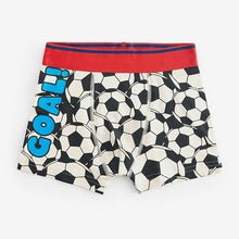 Load image into Gallery viewer, Football Print Trunks 5 Pack (2-12yrs)
