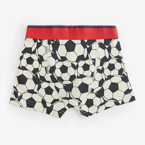 Football Print Trunks 5 Pack (2-12yrs)