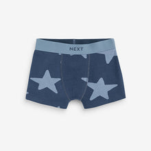 Load image into Gallery viewer, Blue Stars and Stripes Trunks 5 Pack

