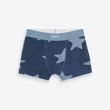Load image into Gallery viewer, Blue Stars and Stripes Trunks 5 Pack
