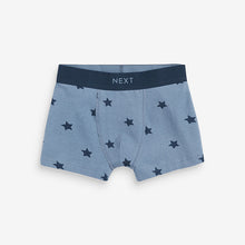 Load image into Gallery viewer, Blue Stars and Stripes Trunks 5 Pack
