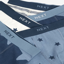 Load image into Gallery viewer, Blue Stars and Stripes Trunks 5 Pack
