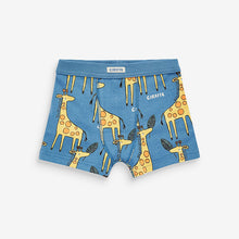Load image into Gallery viewer, Safari Print Soft Waistband Trunks 5 Pack
