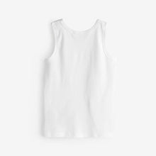 Load image into Gallery viewer, White Vests 5 Pack
