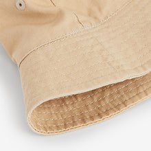 Load image into Gallery viewer, Stone 100% Cotton Canvas Bucket Hat
