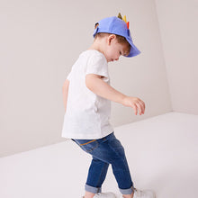Load image into Gallery viewer, Blue Dinosaur Baseball Cap
