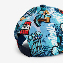 Load image into Gallery viewer, Minecraft Grafitti 100% Cotton Cap (3-13yrs)
