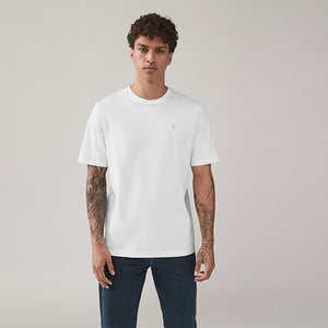 Blue/Navy/White/Steel Regular Fit T-Shirts 4 Pack