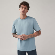 Load image into Gallery viewer, Blue/Navy/White/Steel Regular Fit T-Shirts 4 Pack
