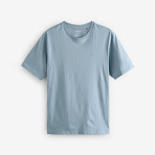 Load image into Gallery viewer, Blue/Navy/White/Steel Regular Fit T-Shirts 4 Pack
