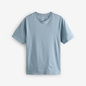 Blue/Navy/White/Steel Regular Fit T-Shirts 4 Pack