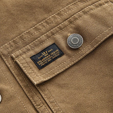 Load image into Gallery viewer, Stone Natural Canvas Shacket 100% Cotton Overshirt
