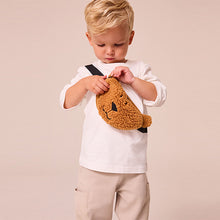 Load image into Gallery viewer, White Bear Long Sleeve 100% Cotton Bumbag T-Shirt And Joggers Set (3mths-6yrs)
