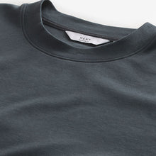 Load image into Gallery viewer, Slate Grey Relaxed Fit Smart Soft Touch Heavyweight T-Shirt
