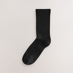 Black Essential Sports Socks 6 Pack