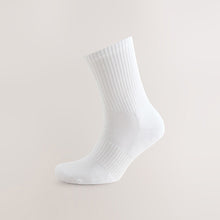 Load image into Gallery viewer, White Essential Sports Socks 6 Pack
