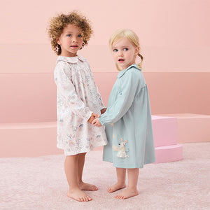 Blue/White Mouse Nighties 2 Pack (2-9yrs)