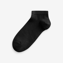 Load image into Gallery viewer, Black Modal Trainer Socks 4 Pack
