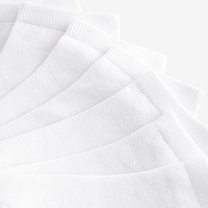 White Modal Trainer Socks 4 Pack