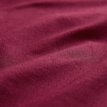 Load image into Gallery viewer, Burgundy Red Regular Fit Long Sleeve Oxford Shirt
