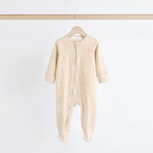 Load image into Gallery viewer, Neutral Baby Bear 100% Cotton Sleepsuits 3 Pack (0-18mths)
