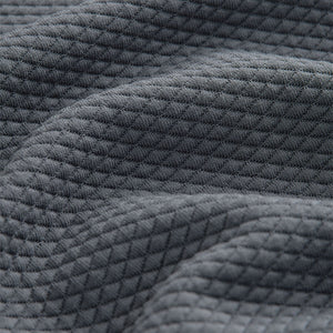 Slate Grey Textured Overhead Hoodie
