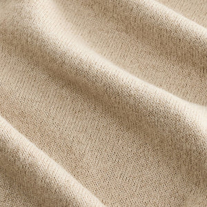 Neutral Cosy Seam Front Crewneck