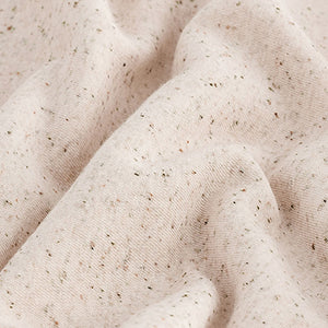 Natural Oatmeal Relaxed Fit Essentials Longline Sweatshirt