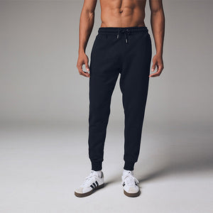 Black Slim Fit Cotton Rich Jersey Joggers