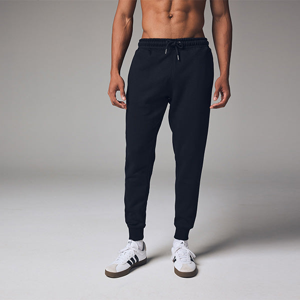 Black Slim Fit Cotton Rich Jersey Joggers