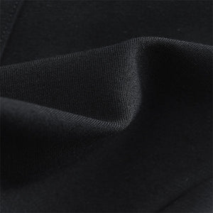 Black Ponte Waistband Detail Leggings