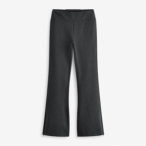 Charcoal Grey Power Sculpting Ponte Flare Leggings