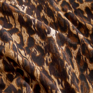 Animal Print Jersey Joggers