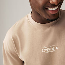 Load image into Gallery viewer, Stone Copenhagen Relaxed Fit Print Heavyweight T-Shirt
