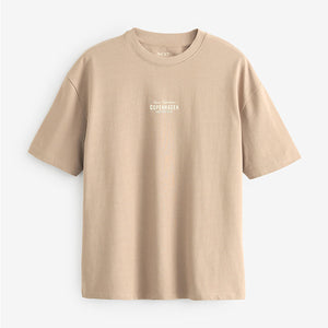 Stone Copenhagen Relaxed Fit Print Heavyweight T-Shirt