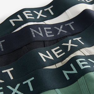 Green/Black 4 pack A-Front Boxers