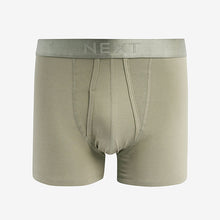 Load image into Gallery viewer, Grey/Green/Pink 4 pack A-Front Boxers
