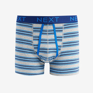 Blue/Purple Pastel Stripe A-Front Boxers 4 Pack