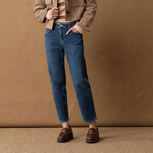 Load image into Gallery viewer, Inky Blue Mom Comfort Stretch Jeans
