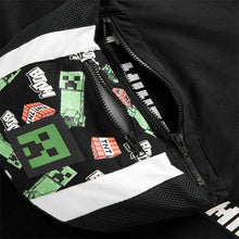 Load image into Gallery viewer, Black Licensed Minecraft Bag T-Shirt (3-12yrs)
