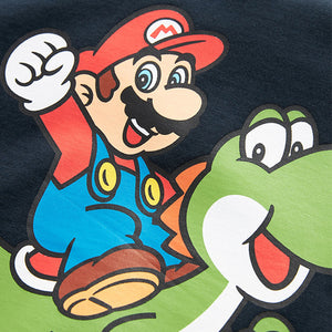 Navy Mario Gaming T-Shirt