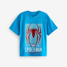 Load image into Gallery viewer, Mid Blue Flippy Sequin License T-Shirt
