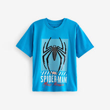 Load image into Gallery viewer, Mid Blue Flippy Sequin License T-Shirt
