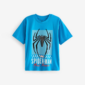 Mid Blue Flippy Sequin License T-Shirt