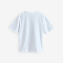 Load image into Gallery viewer, White/Green Minecraft Sequin T-Shirt
