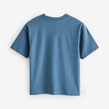Load image into Gallery viewer, Mid Blue Licensed Minecraft T-Shirt (3-12yrs)
